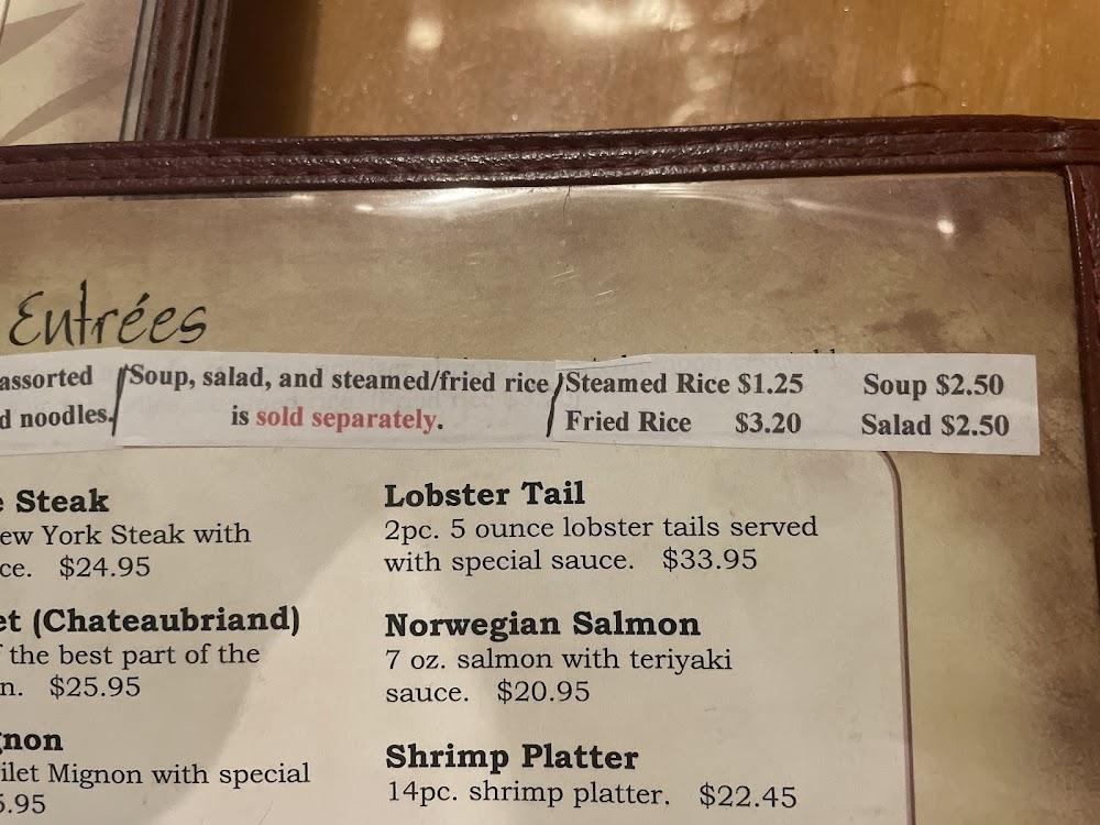 Tokyo Hibachi Menu image 2